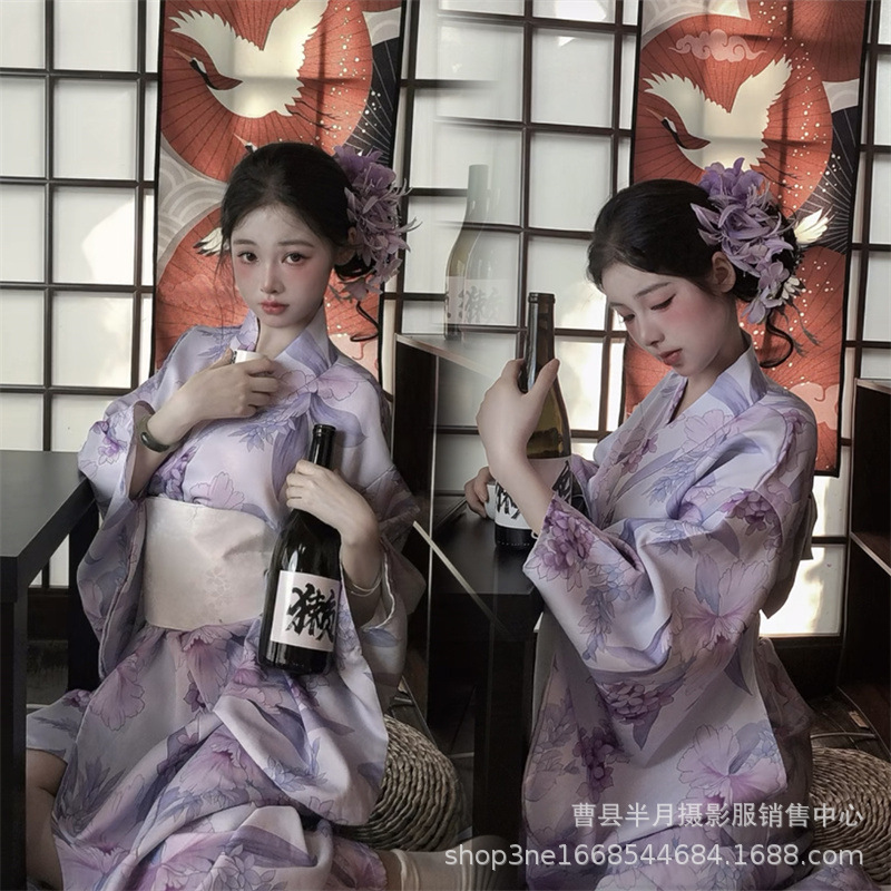 Japanese Women Formal Wear - New Studio Model Japanese Kimono Women's