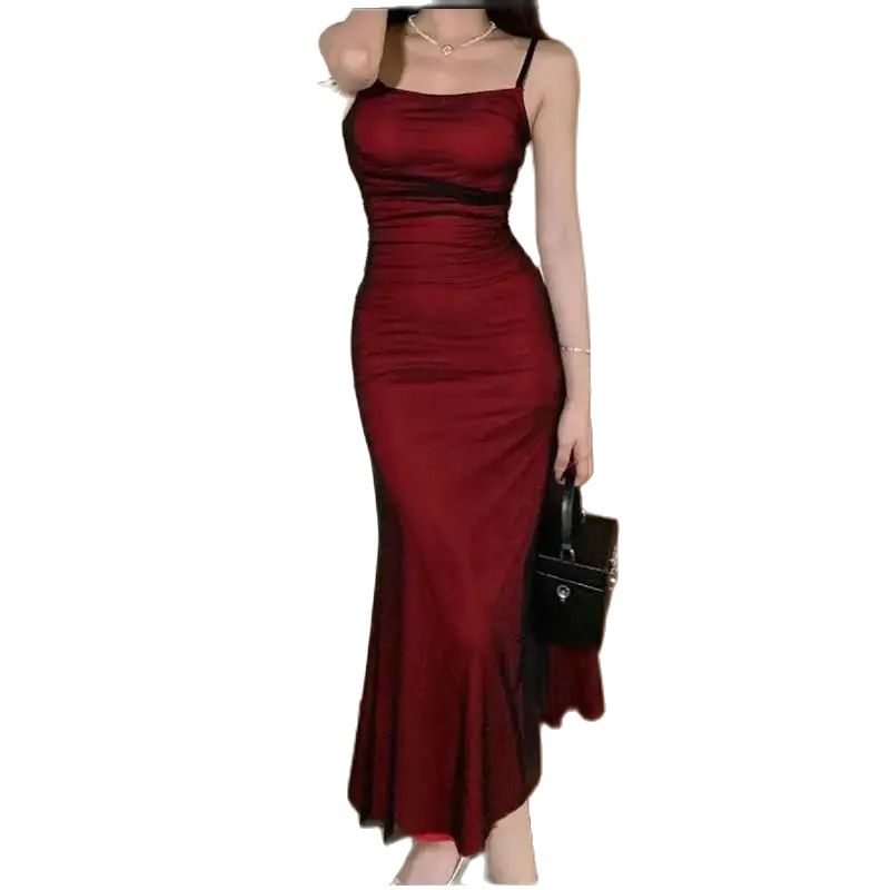 Formal Wear For Women Xl - French Women's Sleeveless Bodycon Corset Maxi