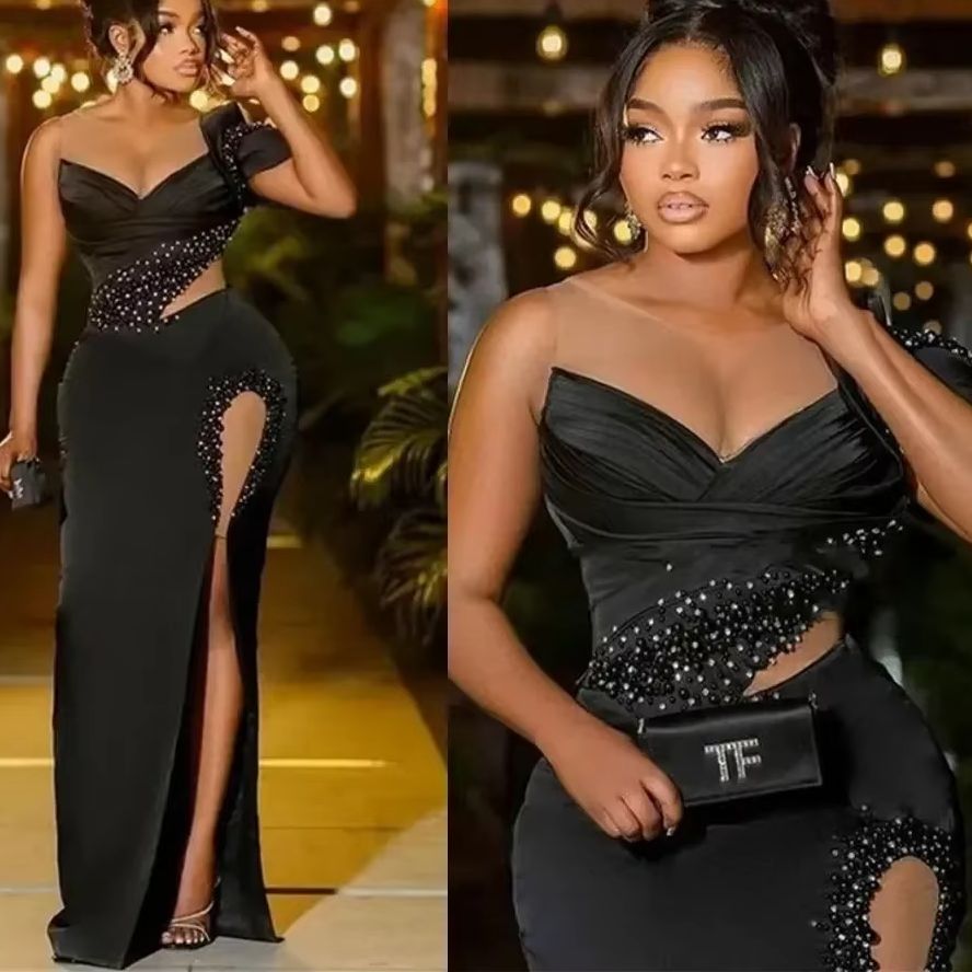Women'S Formal Wear Plus Size - Satin plus Size Formal Dress Aso
