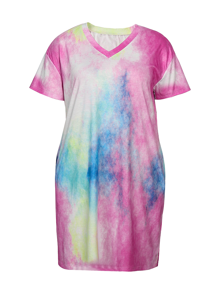 Plus Size Women's Casual Dress - огляд і ціна Women Formal Office Wear Tops