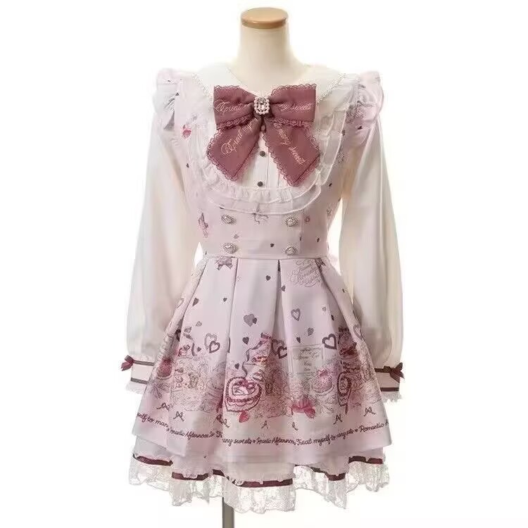 Japanese Kawaii Rhinestone Bow - огляд і ціна Japanese Women Formal Wear