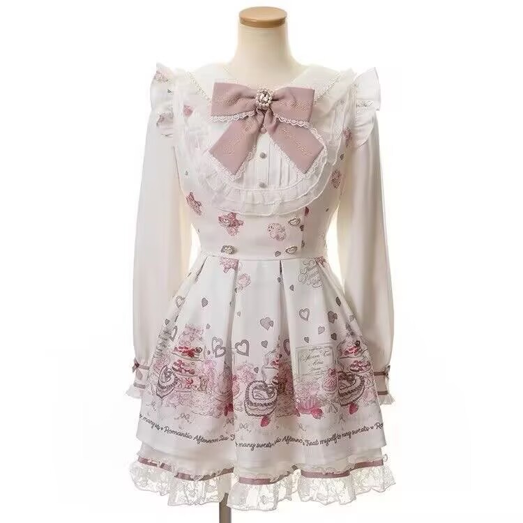 Japanese Kawaii Rhinestone Bow - огляд і ціна Japanese Women Formal Wear