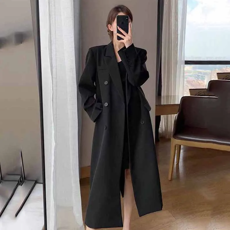 FANAN Elegant Long Trench Coat - огляд і ціна Trench Coat Formal