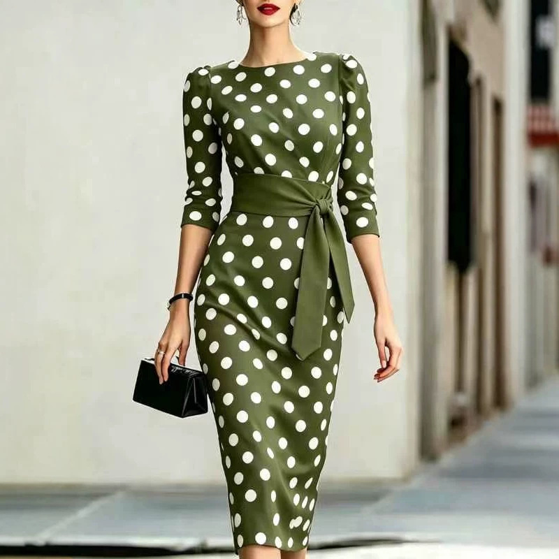 Women Elegant Black White Polk - огляд і ціна Women Formal Office Wear Tops