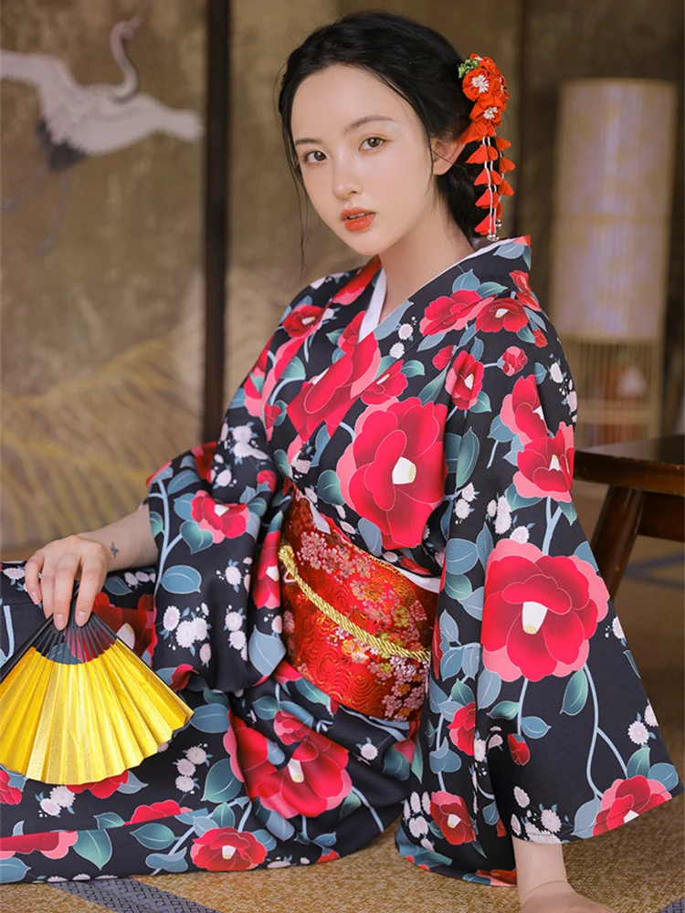 Vintage Style Women's Floral P - огляд і ціна Japanese Women Formal Wear