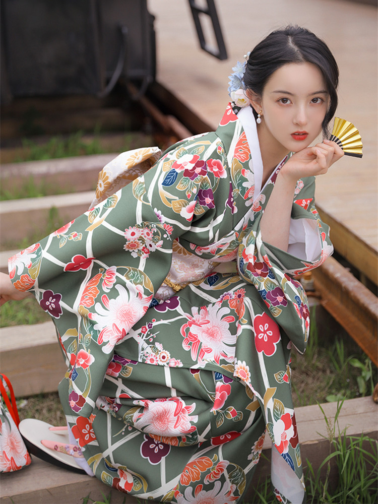 Vintage Style Women's Floral P - огляд і ціна Japanese Women Formal Wear