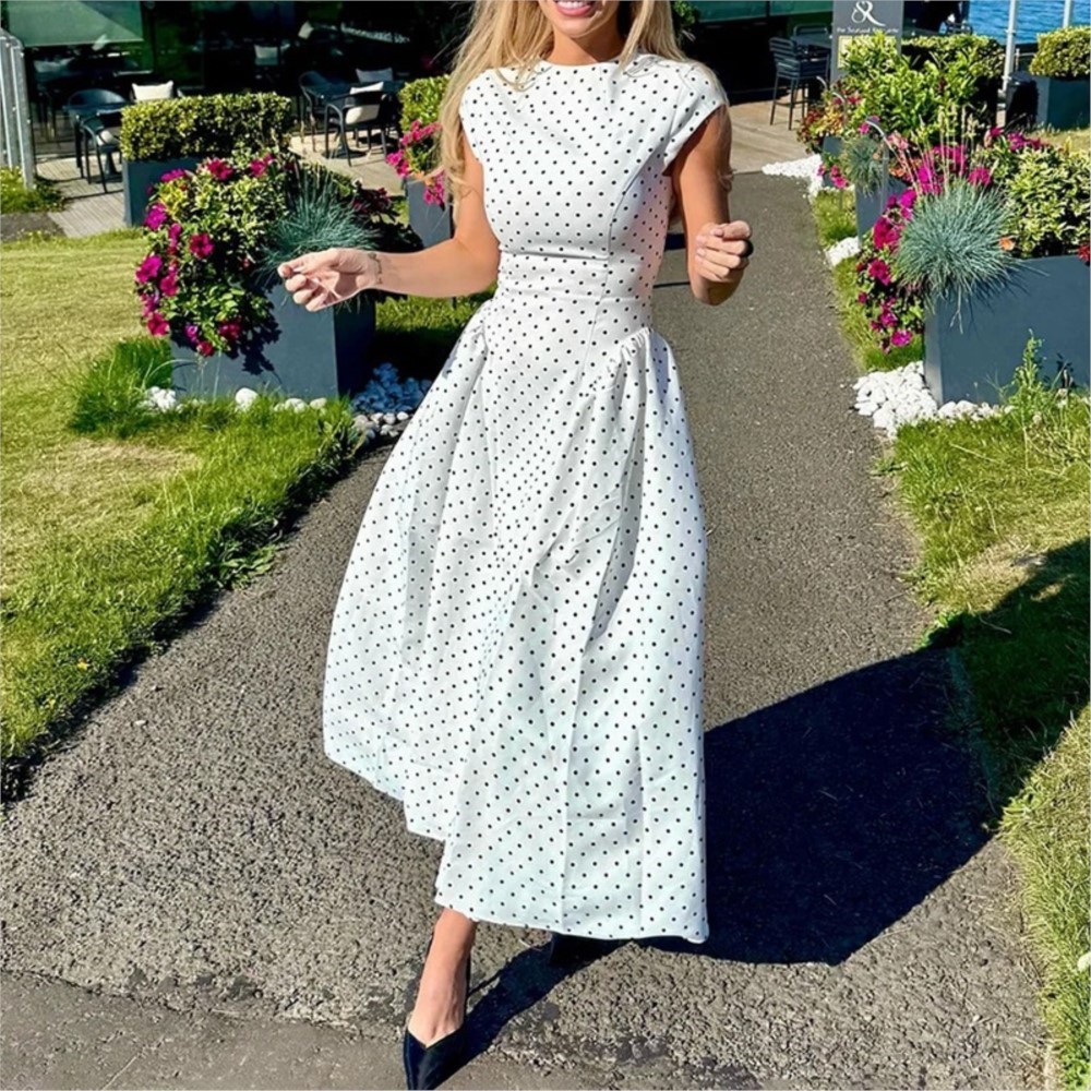 Summer Printed Polka Dot Women - огляд і ціна Women Formal Office Wear Tops