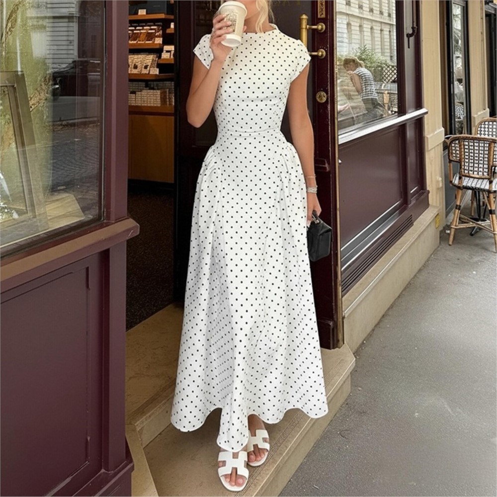 Summer Printed Polka Dot Women - огляд і ціна Women Formal Office Wear Tops