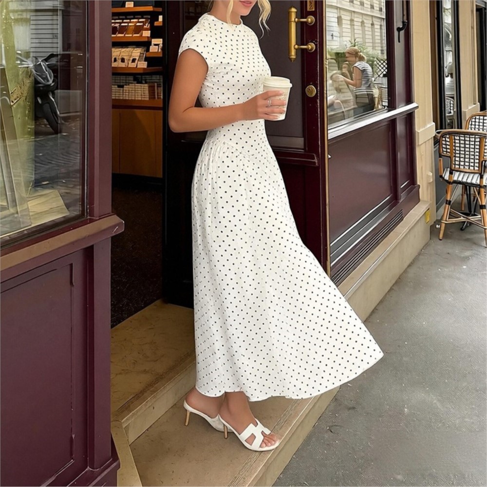 Summer Printed Polka Dot Women - огляд і ціна Women Formal Office Wear Tops