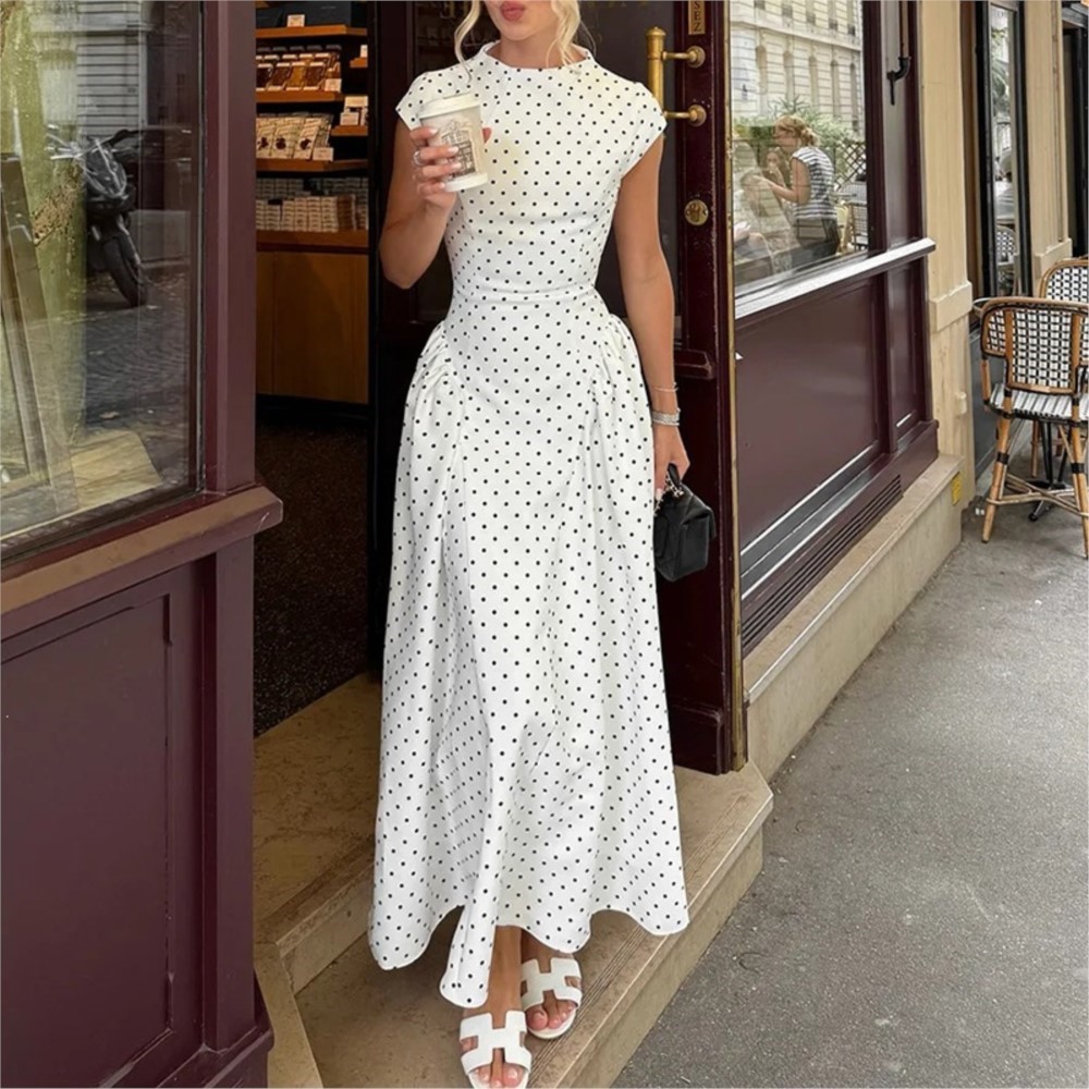 Summer Printed Polka Dot Women - огляд і ціна Women Formal Office Wear Tops