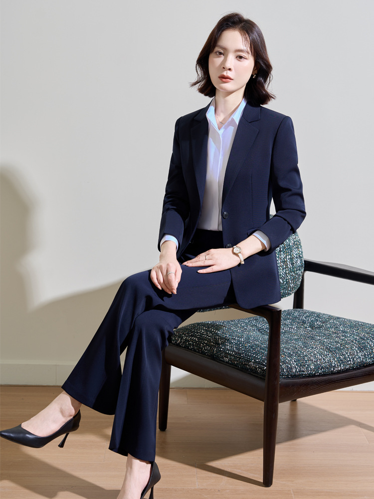 Navy blue professional suit fo - огляд і ціна Women Formal Wear For Interview