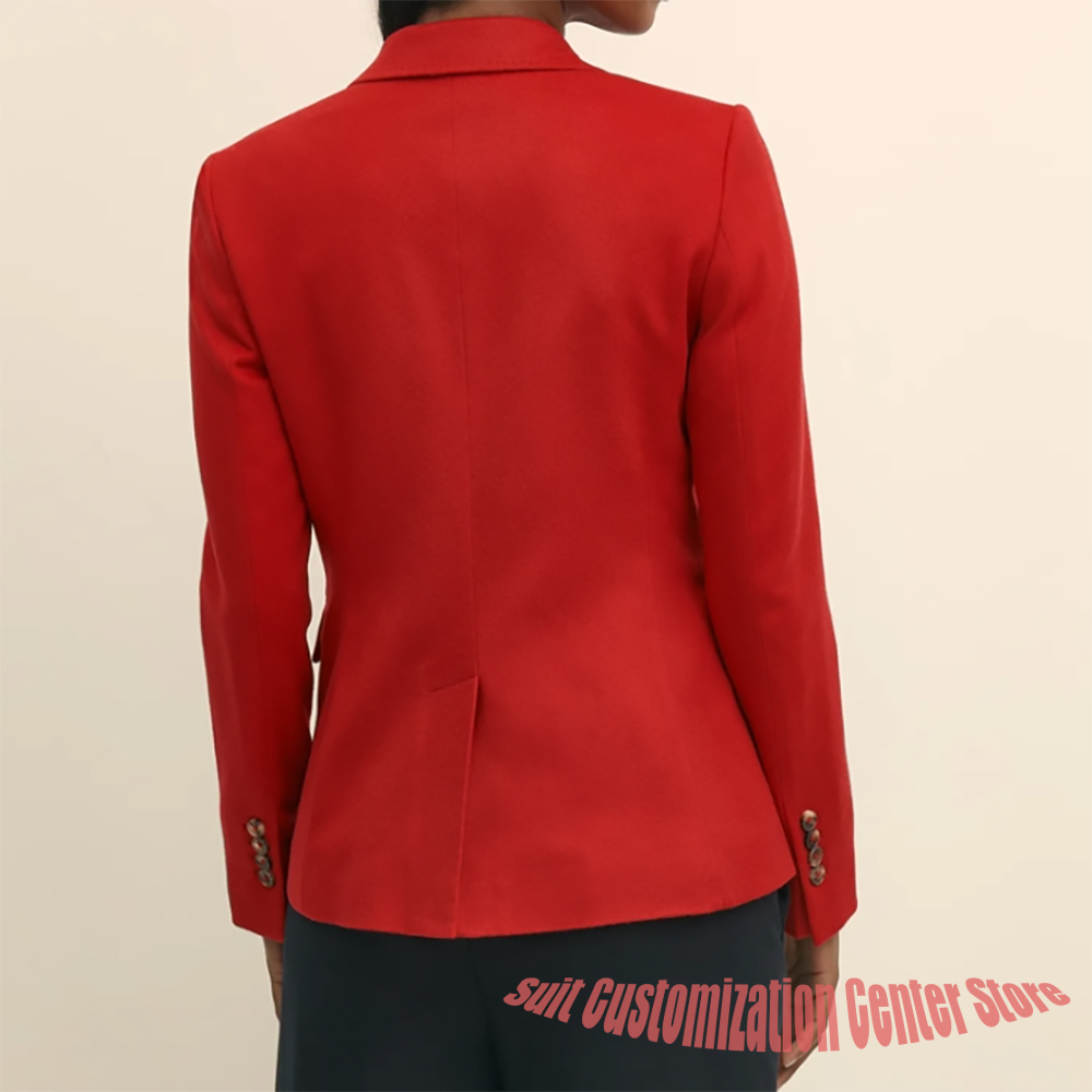 Women's Navy Woolen Clothes Si - огляд і ціна Women Formal Wear Outfits