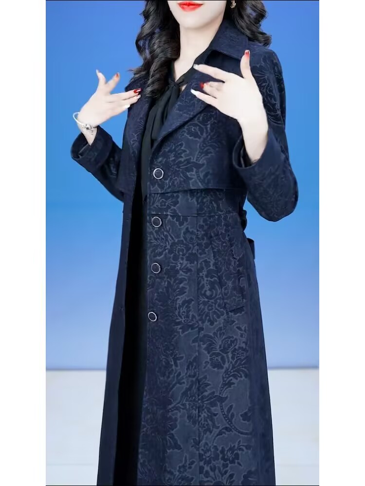 High Quality Jacquard Women's  - огляд і ціна Trench Coat Formal