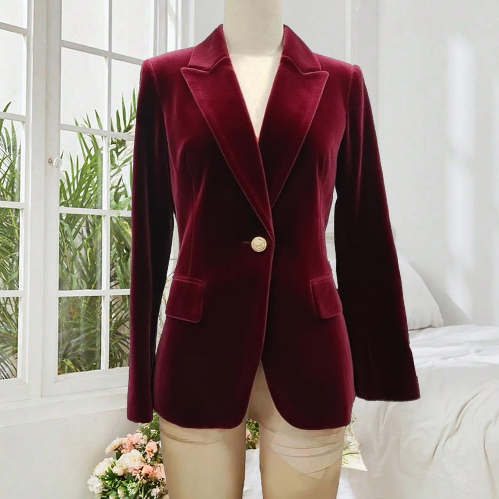 Velvet Large Size Women Prom P - огляд і ціна Women'S Office Formal Wear For Ladies
