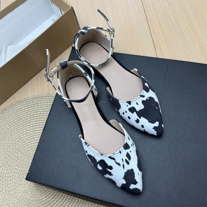 2026 Women's Cow Print Pointed - огляд і ціна Wrap Dress Work