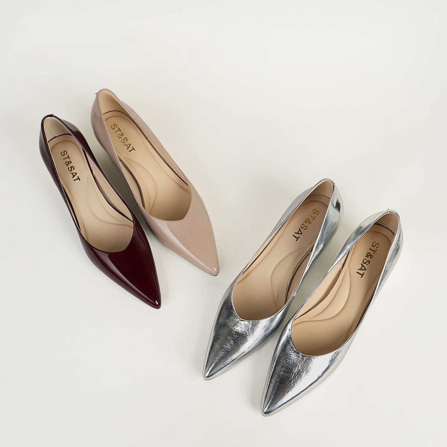Pointed Toe Low-Cut Flats for  - огляд і ціна Women'S Work Fashion