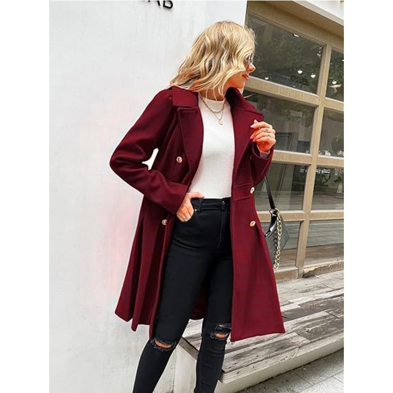 Winter Woolen Women's Trench C - огляд і ціна Trench Coat Formal