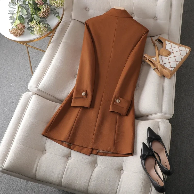 Autumn Winter Jacket Women Lon - огляд і ціна Women'S Office Formal Wear For Ladies
