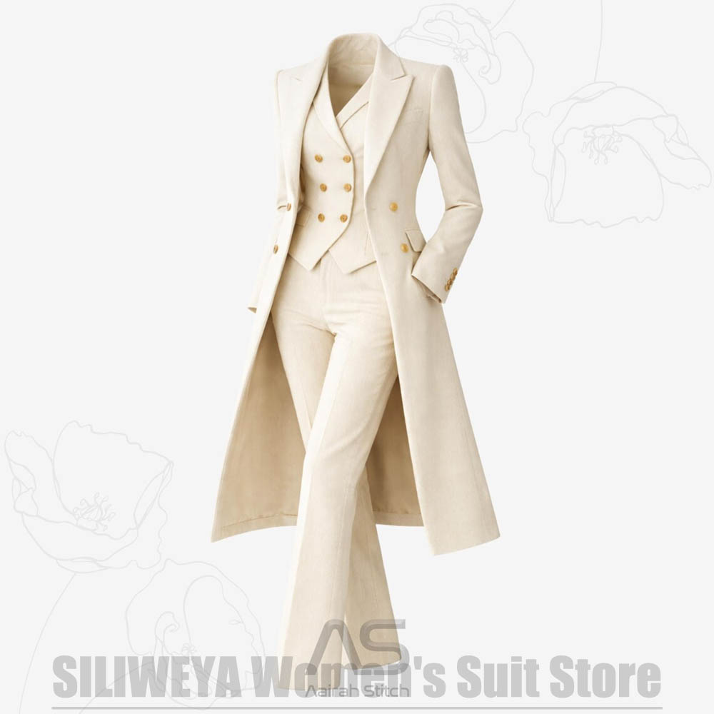 Women's Suit 3 Piece Double Br - огляд і ціна Women'S Office Formal Wear For Ladies