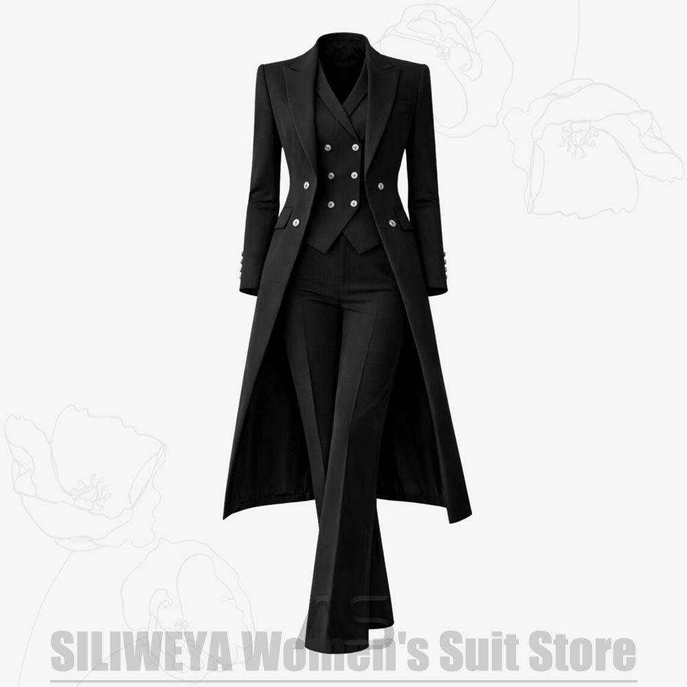 Women's Suit 3 Piece Double Br - огляд і ціна Women'S Office Formal Wear For Ladies