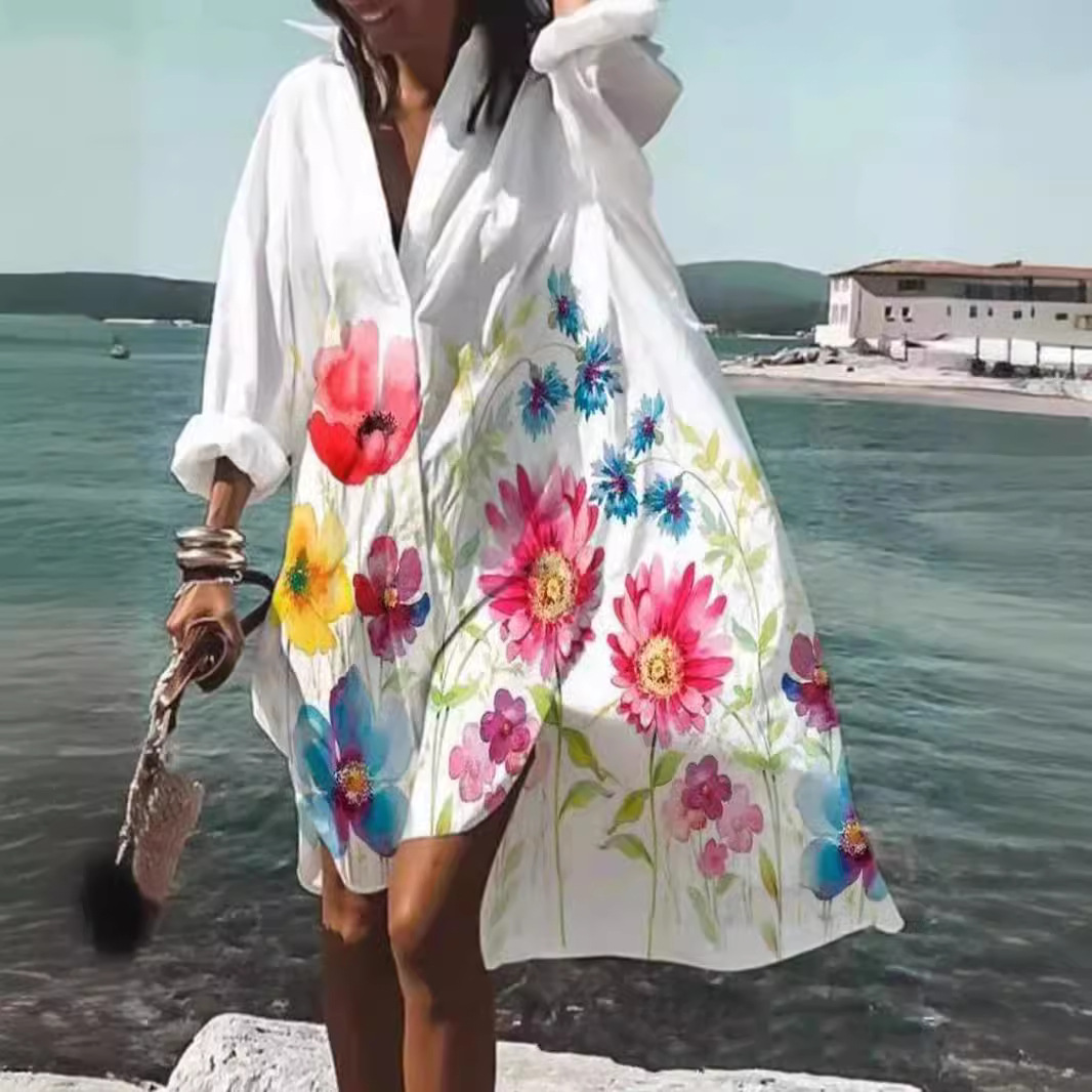2025 plus size loose shirt dre - огляд і ціна Women Formal Office Wear Tops