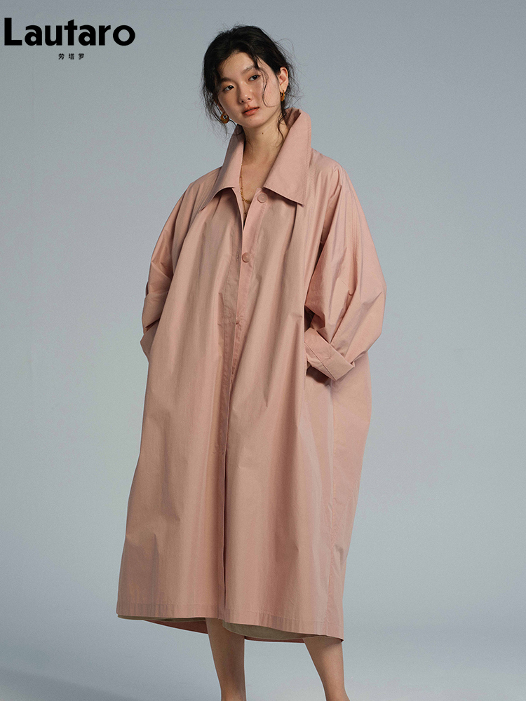 Lautaro Spring Autumn Long Ove - огляд і ціна Trench Coat Formal