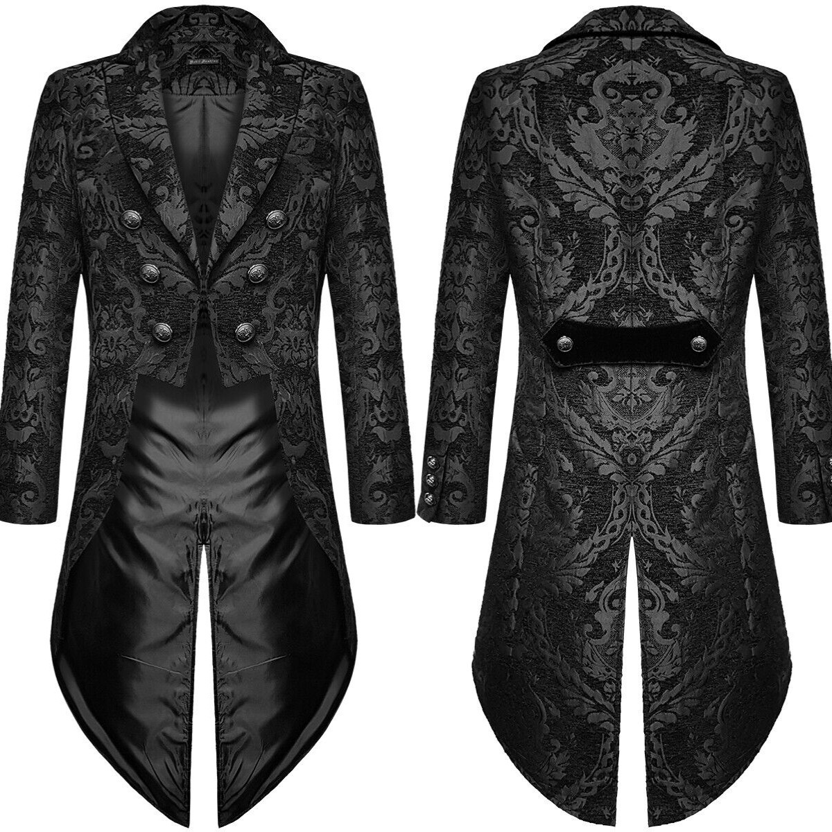 Men's Gothic Tailcoat Steampun - огляд і ціна Trench Coat Formal