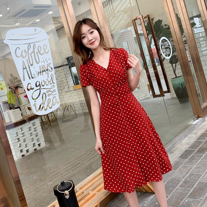 Chiffon Wrap Women Dresses Mid - огляд і ціна Wrap Dress Work