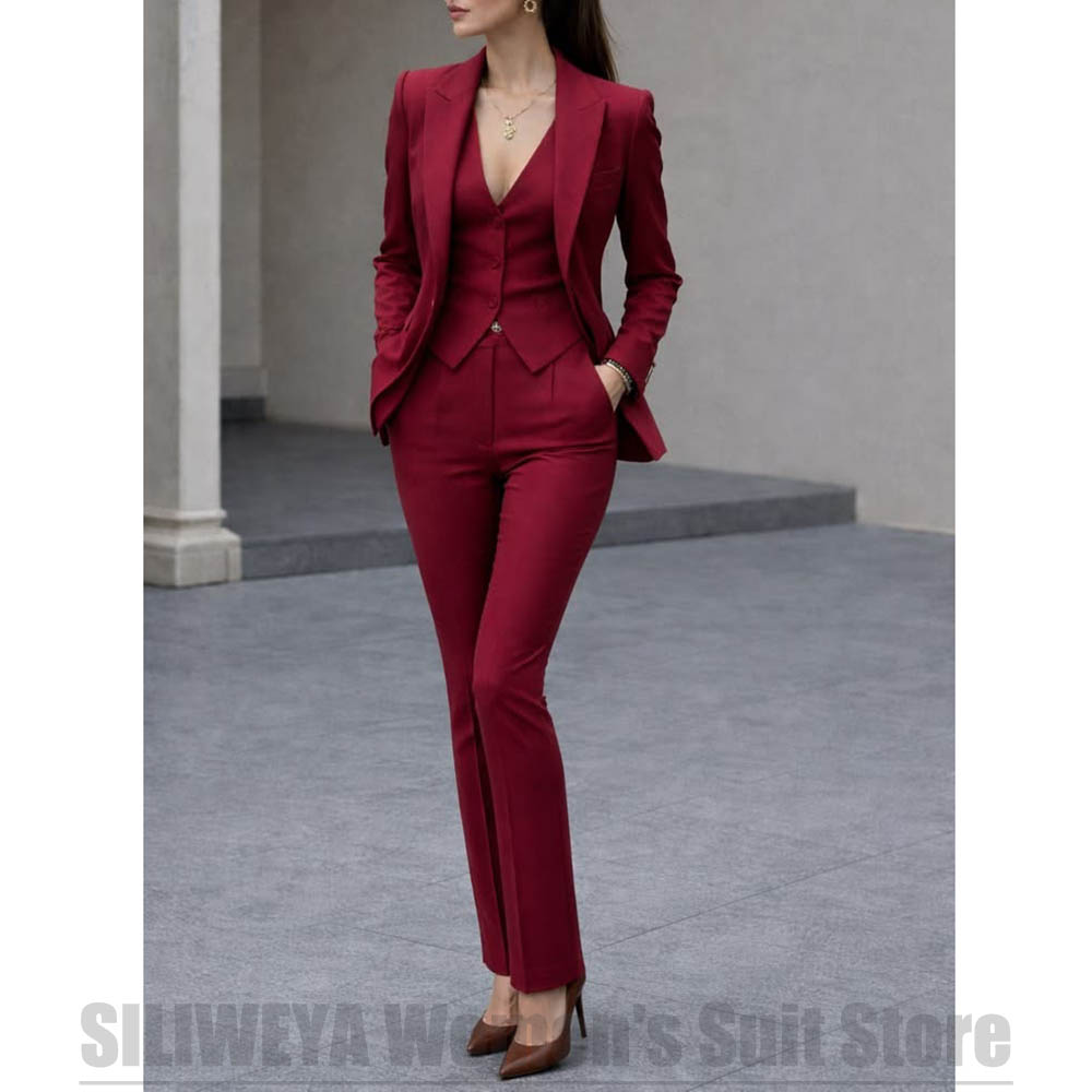Women 3 Piece Suit Set Blazer  - огляд і ціна Women Formal Wear Outfits