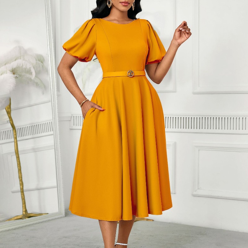 2025 New Office Lady Work O-Ne - огляд і ціна Wrap Dress Work