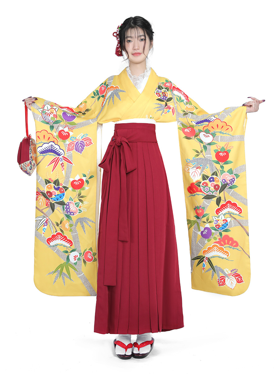 Women's Japanese Kimono Set Wa - огляд і ціна Japanese Women Formal Wear
