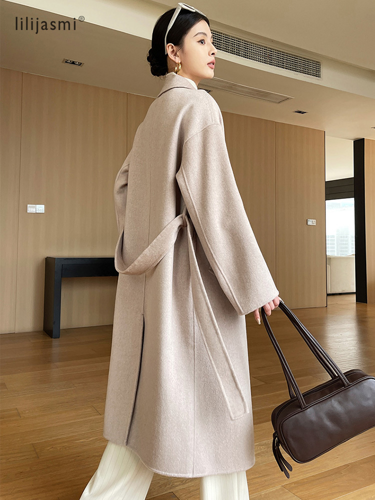 Notch Lapel Wool Coat Drop-Sho - огляд і ціна Trench Coat Formal